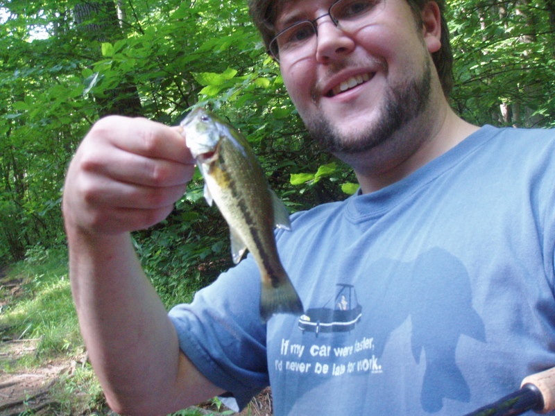 "largest" bass on flies