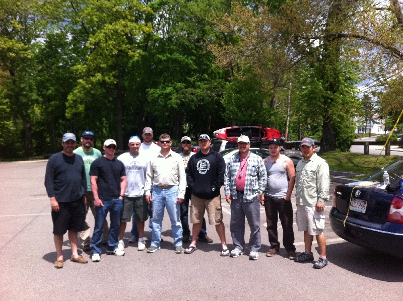 kayak tourney group photo